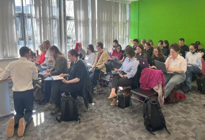 Participants in Belfield at Workshop on Transfer Tools
